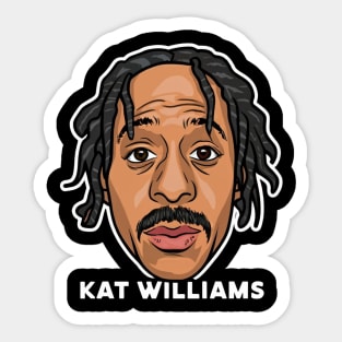 Katt Williams Funny Face Sticker